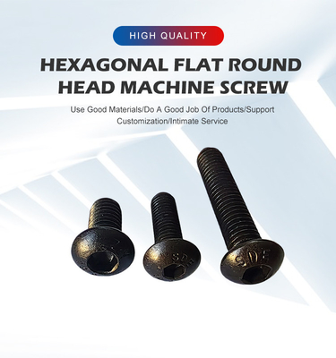 Screw à hexagramme à fil complet pour pièces d'emboutissage de ressort à prolongation personnalisées OEM acceptable