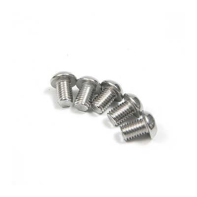 Acier inoxydable 304 316 vis à machine à tête plate en retrait croisé avec finition simple