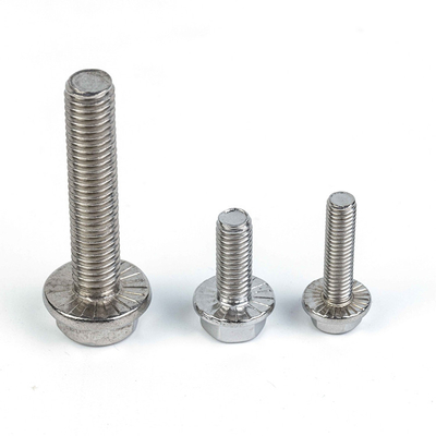 Bolt de fil de machine en titane sur mesure 304 316 A2 A4 Hex Flange