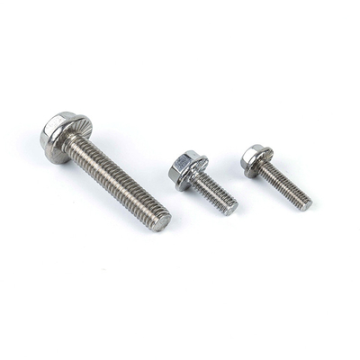 Bolt de fil de machine en titane sur mesure 304 316 A2 A4 Hex Flange