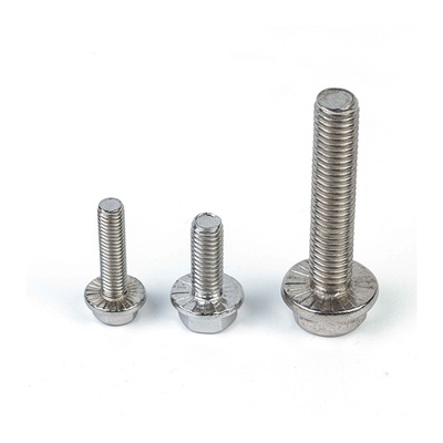 Flanche en acier inoxydable 304 Boulon hexagonal avec tête hexagonale externe M5 M6 M8 M10 M12