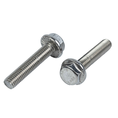 Fournir des boulons de flange hexagonale serrée en acier inoxydable standard GB pour une personnalisation personnalisée