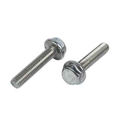 Fournir des boulons de flange hexagonale serrée en acier inoxydable standard GB pour une personnalisation personnalisée