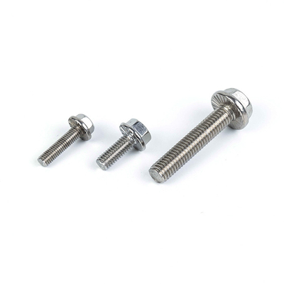 L'acier inoxydable M4 M6 M8 M10 M12 DIN6921 de classe 4.8.8.8 10.9 12.9 Boulonnage de tête de bride hexagonale