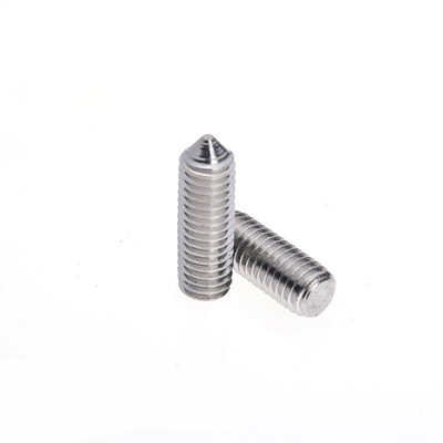 Screw de machine en acier inoxydable M1-M12 direct avec finition plate et style de tête HEX