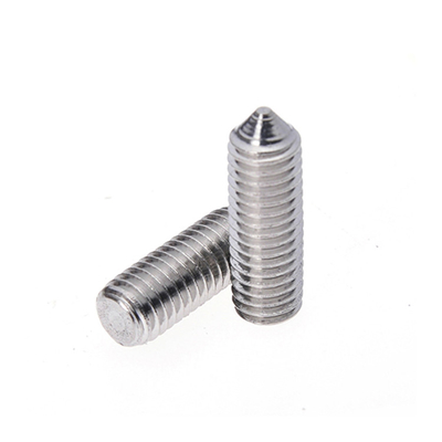 Screw de machine en acier inoxydable M1-M12 direct avec finition plate et style de tête HEX