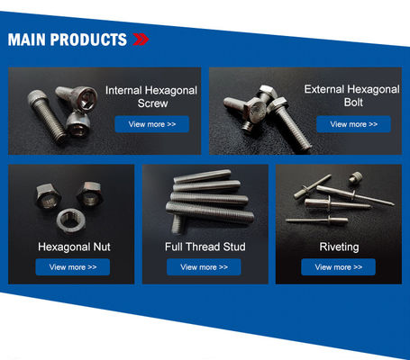 Écrou en acier inoxydable M10 Hex Socket Set avec point cône et système de mesure INCH