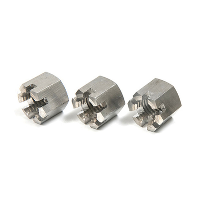 Noix hexagonale avec autre système de mesure DIN935 en acier au carbone et en acier inoxydable