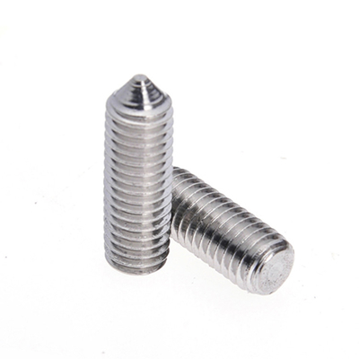 Acier inoxydable M8 Grub à point cône ensemble de vis boulon pour la réparation M6 M10 accessoires matériels