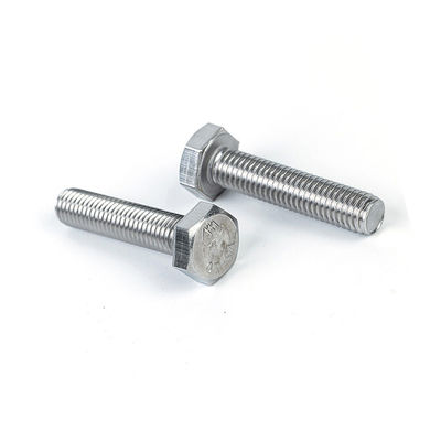 Grade 8.8 En acier inoxydable, vis à bride de soupape hexagonale avec boulon et écrous galvanisés