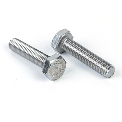 Fabricants de fixations à boulons hexagonais en acier inoxydable M4 M5 M6 M8 M10