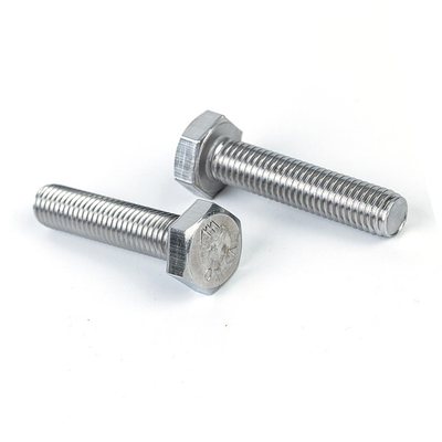 Screws de machine personnalisés à tête plate Hex ensemble de vis de prise Finition simple