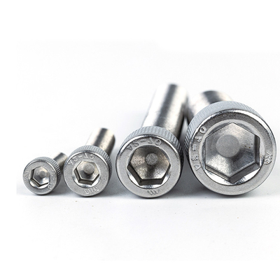 Screw hexagonale interne en acier inoxydable M4 M5 M6 M8 M10 M12 M16 avec finition plate