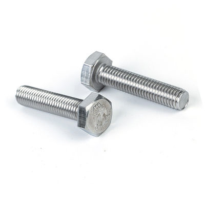 Fabricants de boulons hexagonaux en acier inoxydable 304 avec finition lisse et norme GB