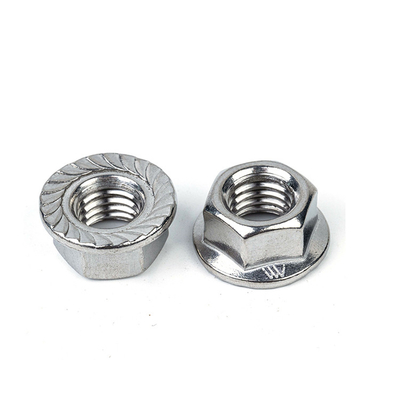 DIN6923 Tête hexagonale en acier inoxydable, écrousée, serrure, écrousée, écrousée pour produits