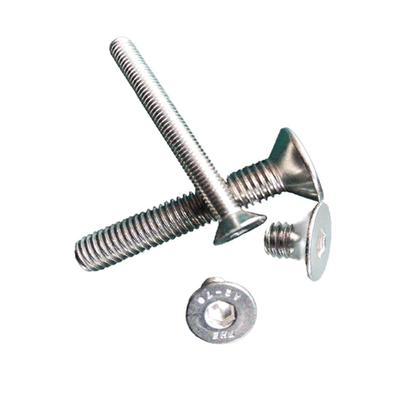DIN7991 304 acier inoxydable A2 contre-enfoncé tête de prise vis tête plate norme autre