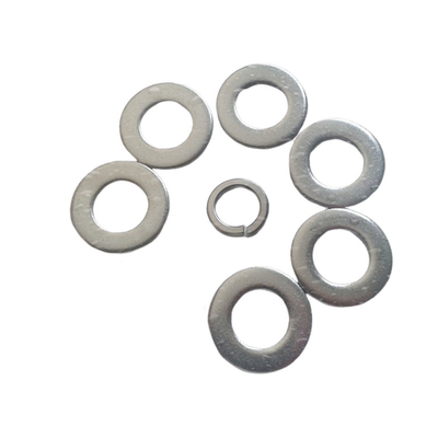 Laveuse plate personnalisée en acier inoxydable Laveuses en acier au carbone avec finition simple