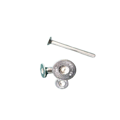 Boutons de tête en acier inoxydable en acier inoxydable de niveau A en croix en retrait pour les vis de clavier