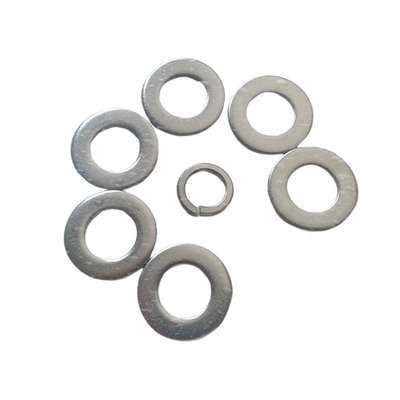 DIN125 304 Laveuse plate en acier inoxydable avec fixation