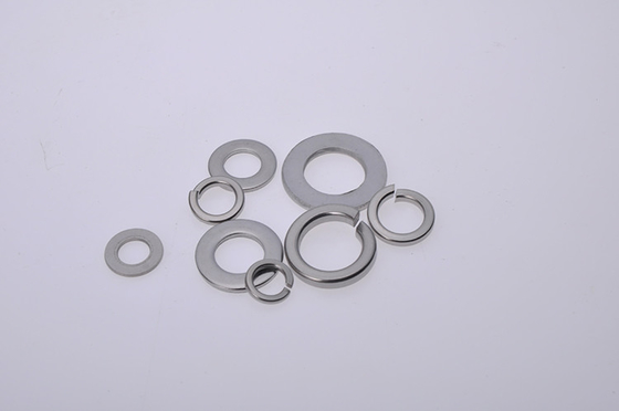 DIN125 304 Laveuse plate en acier inoxydable avec fixation
