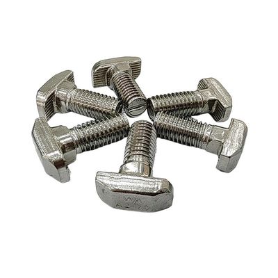 Boulons et écrous à fil complet M8 M10 pour tête carrée en acier inoxydable à montage solaire