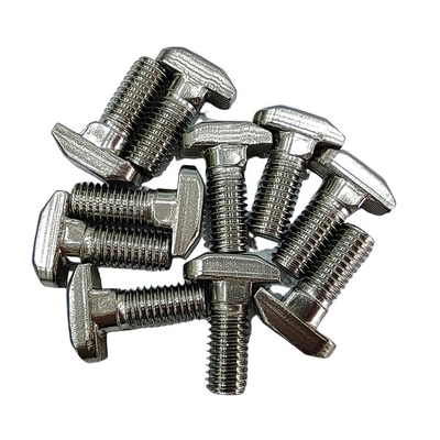 Écrou en forme de T en acier inoxydable pour le profilé en aluminium de la série 45 M8*20-10