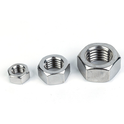 Noix et boulons à tête hexagonale en acier inoxydable