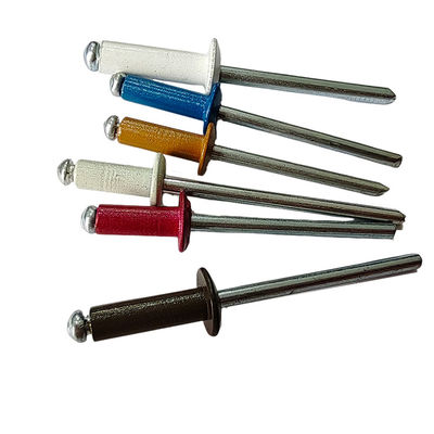 Rivets colorés à haute résistance à la corrosion de diamètre 3,2-4,8/5 mm