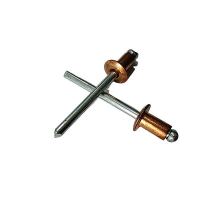 Rivets à tête ronde ouverte à haute résistance pour les besoins industriels et de la construction