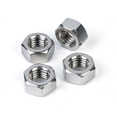 Noix en acier inoxydable personnalisable Noix hexagonale SS304 SS316 pour différents besoins industriels
