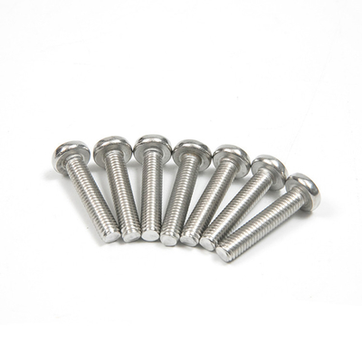 304 316 en acier inoxydable à fil complet Phillips Pan tête de machine vis INCH finition simple
