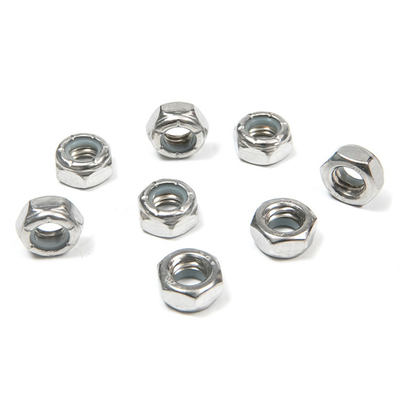 Résistant à l'oxyde inoxydable planche à roulettes Truck Hardware Set Axle Nut King Lock Nut Autre finition