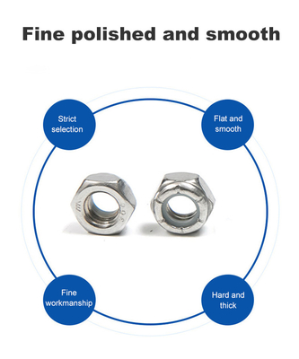 Résistant à l'oxyde inoxydable planche à roulettes Truck Hardware Set Axle Nut King Lock Nut Autre finition