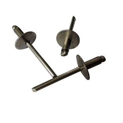 Rivets multi-grip en acier inoxydable anti-vibration avec norme DIN et large bord