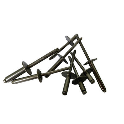 Rivets multi-grip en acier inoxydable anti-vibration avec norme DIN et large bord