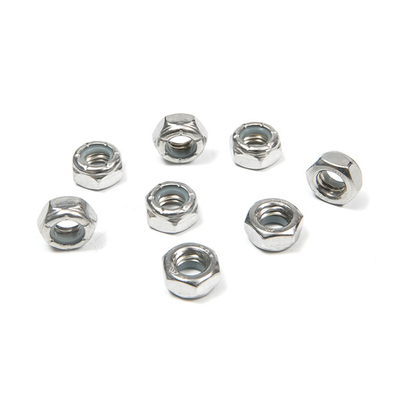 UNC en acier inoxydable fil fin hexagonale de nylon insert Noix de verrouillage 100% de contrôle et abordable