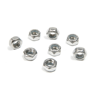 Finition Noix de fermeture en nylon Noix hexagonale en acier inoxydable DIN 982 100% inspectée