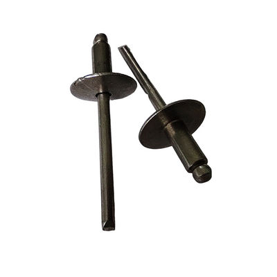 Machinerie Acier type ouvert Rivets en aluminium-fer à large bord Tête ronde Léger Versatile résistant à la rouille