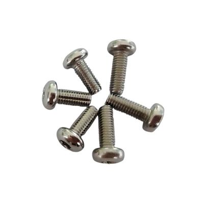 Boutons de sécurité à tête de bouton de type fil complet en acier inoxydable à l'épreuve de la manipulation avec broche