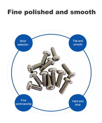 Boutons de sécurité à tête de bouton de type fil complet en acier inoxydable à l'épreuve de la manipulation avec broche