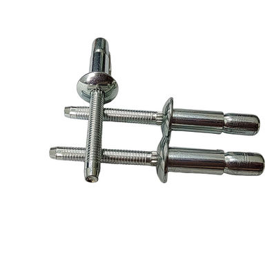 6.4mm Interlock SSPI série d'acier au carbone rivets aveugles haute résistance à la corrosion