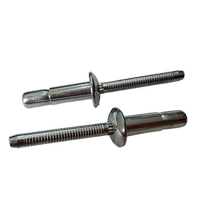 6.4mm Interlock SSPI série d'acier au carbone rivets aveugles haute résistance à la corrosion