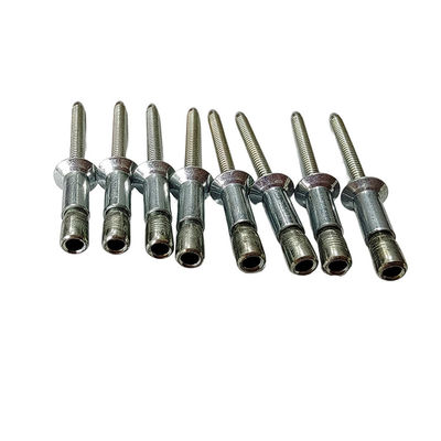 Rivets à haute résistance de type verrouillage aveugle Rivets à tête en fer contre-enfoncée pour autres industries