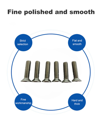 304 316 en acier inoxydable Hexagon Socket Head Machine Screw Allen Bolt Fermetures polies