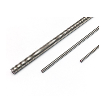 DIN975 304 316 A2-70 A4-70 acier inoxydable à haute résistance galvanisée vis M10