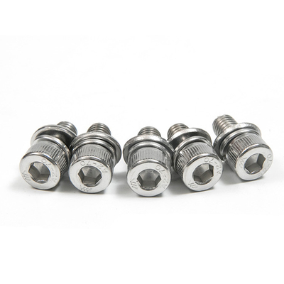 En acier inoxydable Din 912 Hexagon Socket Head Cap Screw avec tête de fromage grillé et laveuses