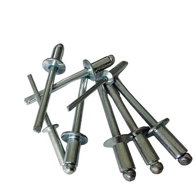 4.0 mm Tête ronde bout ouvert Rivets aveugles abordable Installation facile Nature / Options de couleur