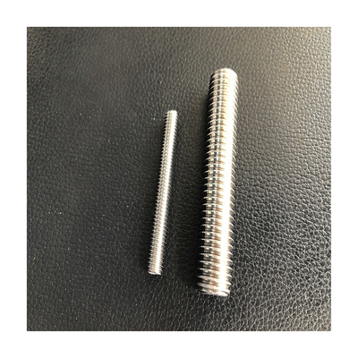 Finition 304 boulon en acier inoxydable M3 M4 M5 M6 M8 M10 M12 M16 pour 100% inspecté