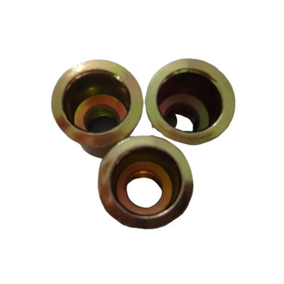 Noix de rivets ouverte en acier au carbone fileté en acier au zinc argenté pour les applications industrielles