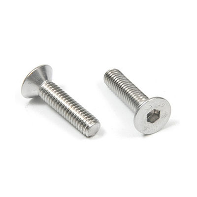 304 en acier inoxydable vis à machine à tête plate Phillips Cross Countersink pour les applications